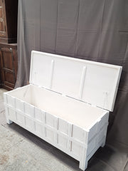 Handmade Indian Hand Carved Solid Hard Wood Blanket Box 140x52x50 cm Handmade Indian Hand Carved Solid Hard Wood Blanket Box 140x52x50 cm