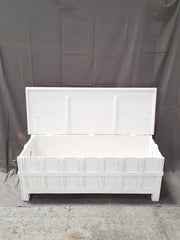 Handmade Indian Hand Carved Solid Hard Wood Blanket Box 140x52x50 cm Handmade Indian Hand Carved Solid Hard Wood Blanket Box 140x52x50 cm