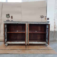 Carved Indian Furniture Handmade Solid Wood Sideboard Carved Doors Grey Carved Indian Furniture Handmade Solid Wood Sideboard Carved Doors Grey