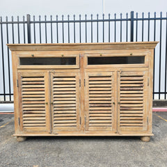 Handmade Indian Furniture Solid Hard Wood Carved Sideboard 157x45x107Cm Handmade Indian Furniture Solid Hard Wood Carved Sideboard 157x45x107Cm