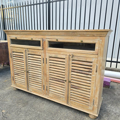 Handmade Indian Furniture Solid Hard Wood Carved Sideboard 157x45x107Cm Handmade Indian Furniture Solid Hard Wood Carved Sideboard 157x45x107Cm