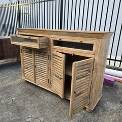 Handmade Indian Furniture Solid Hard Wood Carved Sideboard 157x45x107Cm Handmade Indian Furniture Solid Hard Wood Carved Sideboard 157x45x107Cm