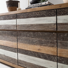 The Attic Jersey Solid Wood Sideboard Natural The Attic Jersey Solid Wood Sideboard Natural