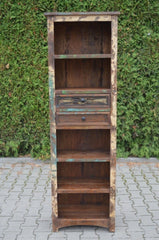 Liberty Solid Wood Bookcase With 5 Shelves and 1 Drawer Natural Liberty Solid Wood Bookcase With 5 Shelves and 1 Drawer Natural