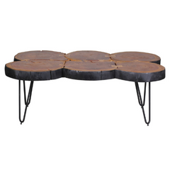 The Attic Live Edge Coffee Table Walnut The Attic Live Edge Coffee Table Walnut