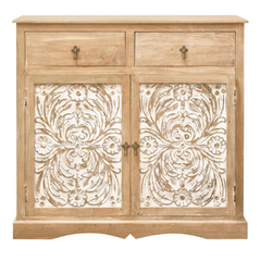 The Attic Jodhpur Solid Wood Sideboard Natural The Attic Jodhpur Solid Wood Sideboard Natural