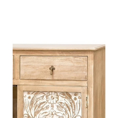 The Attic Jodhpur Solid Wood Sideboard Natural The Attic Jodhpur Solid Wood Sideboard Natural