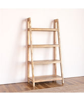 Mango Classic Handmade Carved Solid Wood Bookshelf