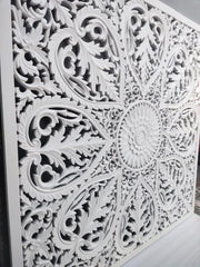 Hand Carved King Size Bed Headboard Bed Head H9 Hand Carved King Size Bed Headboard Bed Head H9