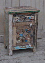 Liberty Reclaimed Wood Bedside Table Natural 34x44x62 cm Liberty Reclaimed Wood Bedside Table Natural 34x44x62 cm