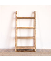 Mango Classic Handmade Carved Solid Wood Bookshelf
