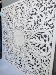 Hand Carved King Size Bed Headboard Bed Head H9 Hand Carved King Size Bed Headboard Bed Head H9