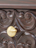 Indian Hand Carved Solid Wood Bedside Table 81 Indian Hand Carved Solid Wood Bedside Table 81