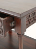 Indian Hand Carved Solid Wood Bedside Table 81 Indian Hand Carved Solid Wood Bedside Table 81
