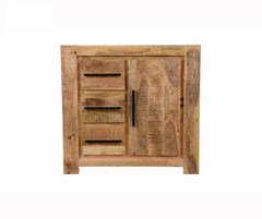 AVALON INDIAN WOODEN ZEN MANGO RUSTIC CHEST OF DRAWERS 90 X 40 X 85 AVALON INDIAN WOODEN ZEN MANGO RUSTIC CHEST OF DRAWERS 90 X 40 X 85