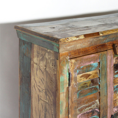 The Attic Alabama Wooden Sideboard Multicolor The Attic Alabama Wooden Sideboard Multicolor