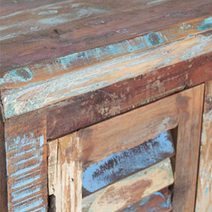 The Attic Alabama Wooden Sideboard Multicolor The Attic Alabama Wooden Sideboard Multicolor