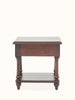 Indian Hand Carved Solid Wood Bedside Table 81 Indian Hand Carved Solid Wood Bedside Table 81