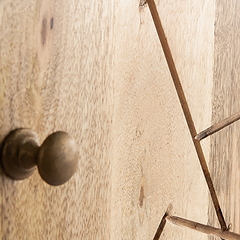 The Attic Solid Wood Sideboard Natural The Attic Solid Wood Sideboard Natural