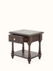 Indian Hand Carved Solid Wood Bedside Table 81 Indian Hand Carved Solid Wood Bedside Table 81