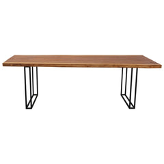 Large Single Slab Solid Wood Jefferson Live Edge Dining Table Large Single Slab Solid Wood Jefferson Live Edge Dining Table