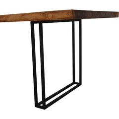Large Single Slab Solid Wood Jefferson Live Edge Dining Table Large Single Slab Solid Wood Jefferson Live Edge Dining Table
