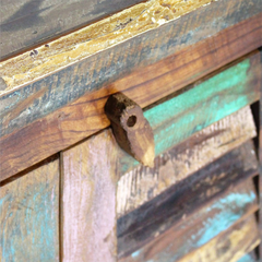 The Attic Alabama Wooden Sideboard Multicolor The Attic Alabama Wooden Sideboard Multicolor