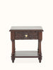 Indian Hand Carved Solid Wood Bedside Table 81 Indian Hand Carved Solid Wood Bedside Table 81