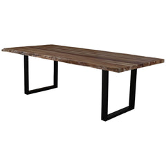 Copenhagen Teak Wood Live Edge Large Dining Table Copenhagen Teak Wood Live Edge Large Dining Table
