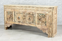 Antique Hand Carved Solid Wood Console Hall Table 101 Antique Hand Carved Solid Wood Console Hall Table 101