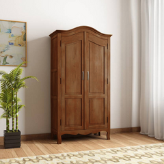 The Attic Catania Mango Wood Almirah Honey The Attic Catania Mango Wood Almirah Honey