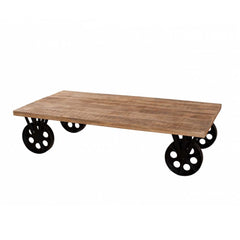 The Attic Milwaukee Coffee Table Natural The Attic Milwaukee Coffee Table Natural