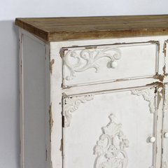 The Attic Texas Solid Wood Sideboard White The Attic Texas Solid Wood Sideboard White