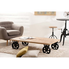 The Attic Milwaukee Coffee Table Natural The Attic Milwaukee Coffee Table Natural