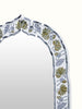 Mehrab Hand Carved Glass Floral Inlay Wall Mirror 01 Mehrab Hand Carved Glass Floral Inlay Wall Mirror 01