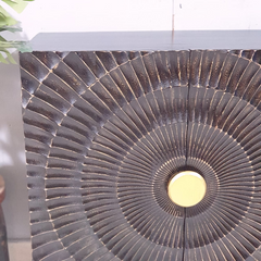 Indian Handmade Carved Solid Hard Wood French Legged Sideboard Black 80x40x80Cm Indian Handmade Carved Solid Hard Wood French Legged Sideboard Black 80x40x80Cm