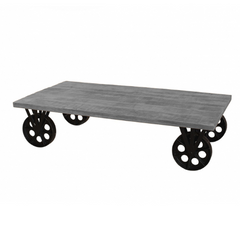 The Attic Milwaukee Coffee Table Grey The Attic Milwaukee Coffee Table Grey
