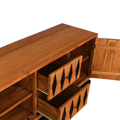 French Arched Hand Carved Indian Solid Wood 2 Drawer And 2 Door Large Sideboard French Arched Hand Carved Indian Solid Wood 2 Drawer And 2 Door Large Sideboard