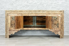 Antique Hand Carved Solid Wood Console Hall Table 101 Antique Hand Carved Solid Wood Console Hall Table 101