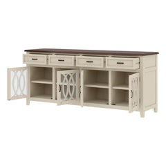 French Arched Indian Solid Wood 4 Drawers Extra Large Long Sideboard French Arched Indian Solid Wood 4 Drawers Extra Large Long Sideboard