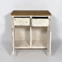 The Attic Vermont Solid Wood Sideboard White The Attic Vermont Solid Wood Sideboard White