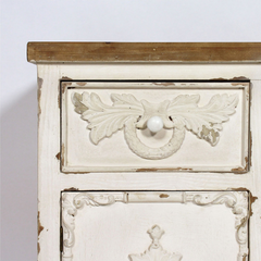 The Attic Vermont Solid Wood Sideboard White The Attic Vermont Solid Wood Sideboard White