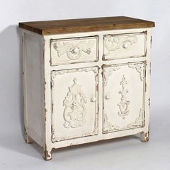 The Attic Vermont Solid Wood Sideboard White The Attic Vermont Solid Wood Sideboard White