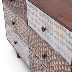 The Attic Vicent Solid Wood Sideboard Honey The Attic Vicent Solid Wood Sideboard Honey