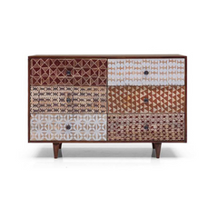 The Attic Vicent Solid Wood Sideboard Honey The Attic Vicent Solid Wood Sideboard Honey