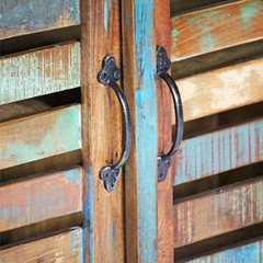 The Attic Wyoming Solid Wood Sideboard Multicolor The Attic Wyoming Solid Wood Sideboard Multicolor