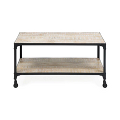 The Attic Solid Wood Coffee Table Natural The Attic Solid Wood Coffee Table Natural