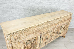 Antique Hand Carved Solid Wood Console Hall Table 101 Antique Hand Carved Solid Wood Console Hall Table 101
