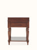 Indian Hand Carved Solid Wood Bedside Table 82 Indian Hand Carved Solid Wood Bedside Table 82