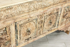 Antique Hand Carved Solid Wood Console Hall Table 101 Antique Hand Carved Solid Wood Console Hall Table 101